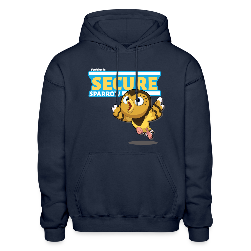 Secure Sparrow Character Comfort Adult Hoodie