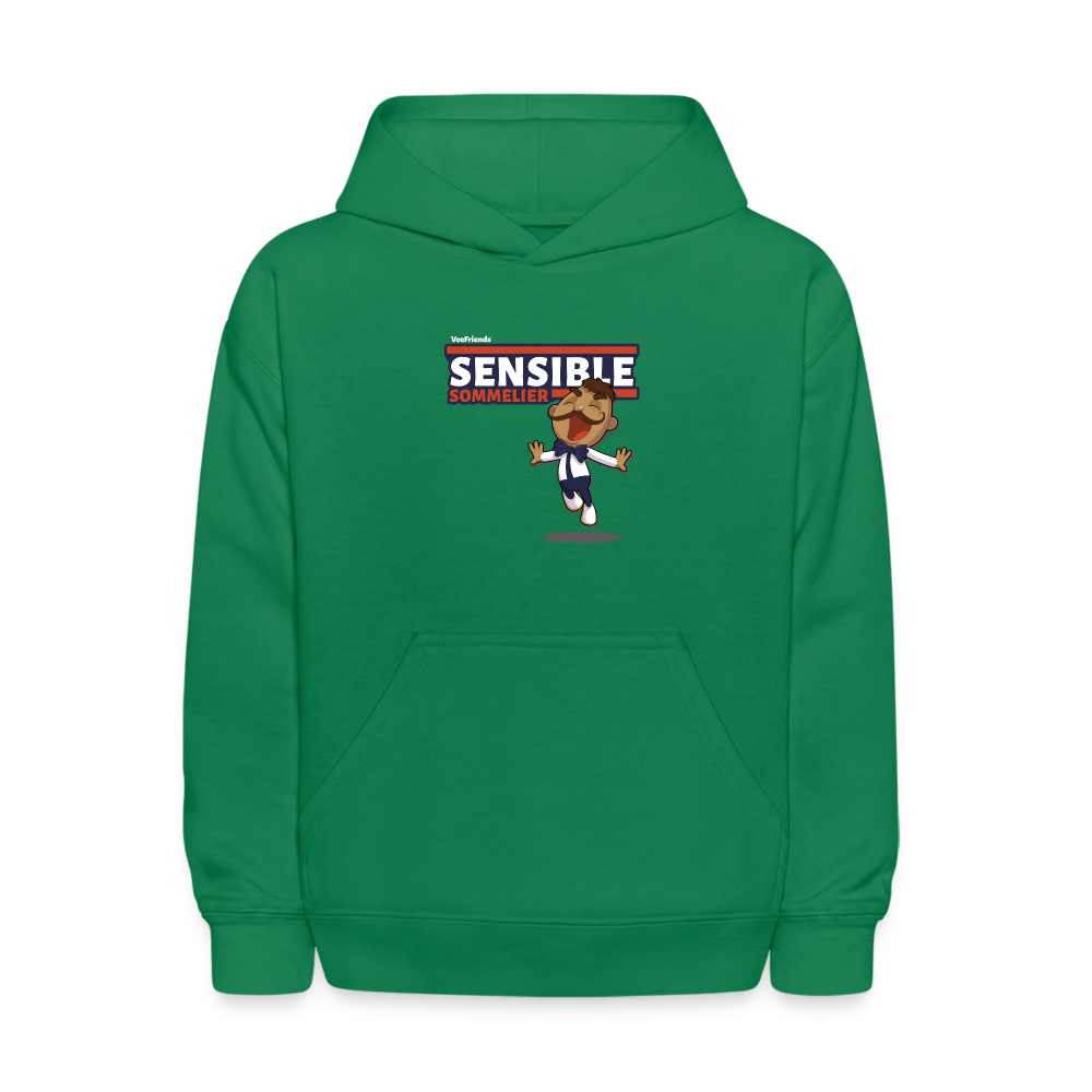 Sensible Sommelier Character Comfort Kids Hoodie