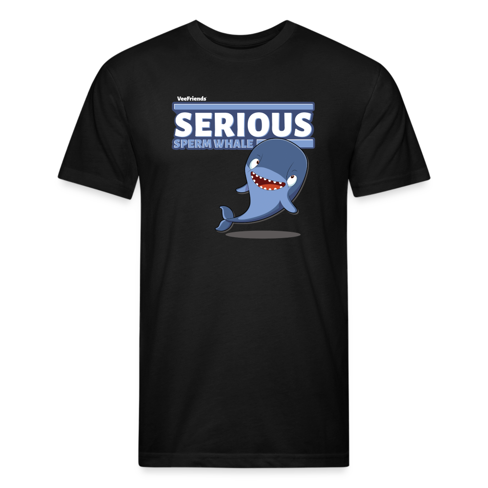 Serious Sperm Whale Character Comfort Adult Tee