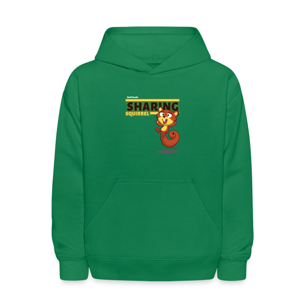 Sharing Squirrel Character Comfort Kids Hoodie