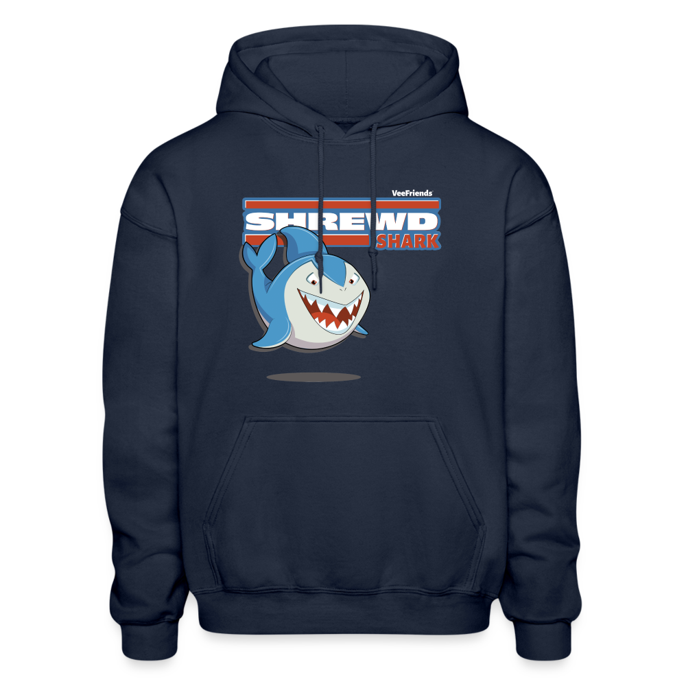 Shrewd Shark Character Comfort Adult Hoodie