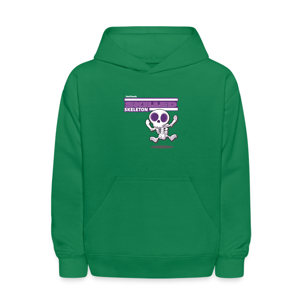 Skilled Skeleton Character Comfort Kids Hoodie