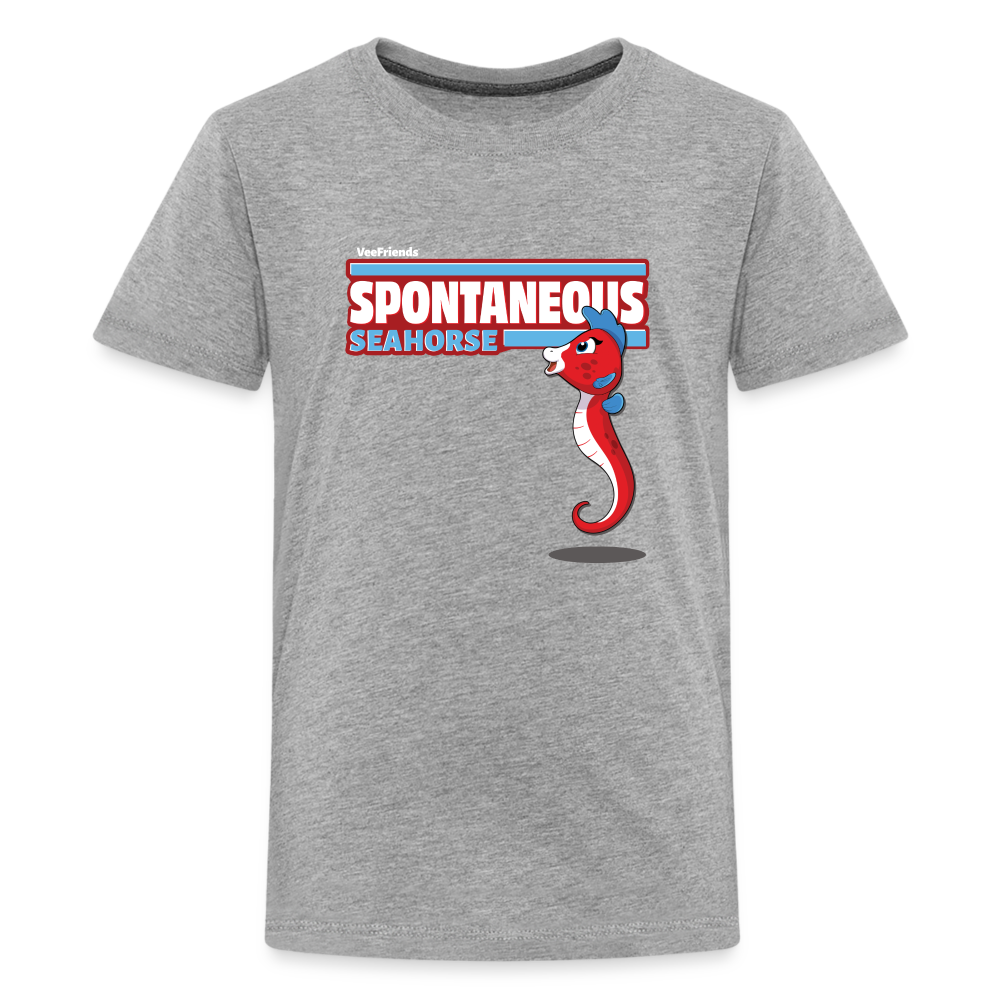Spontaneous Seahorse Character Comfort Kids Tee