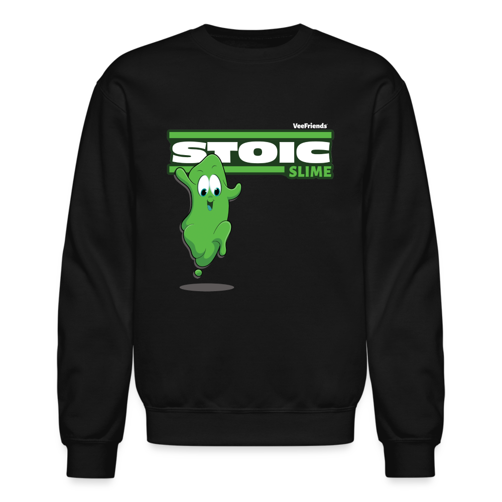 Stoic Slime Character Comfort Adult Crewneck Sweatshirt