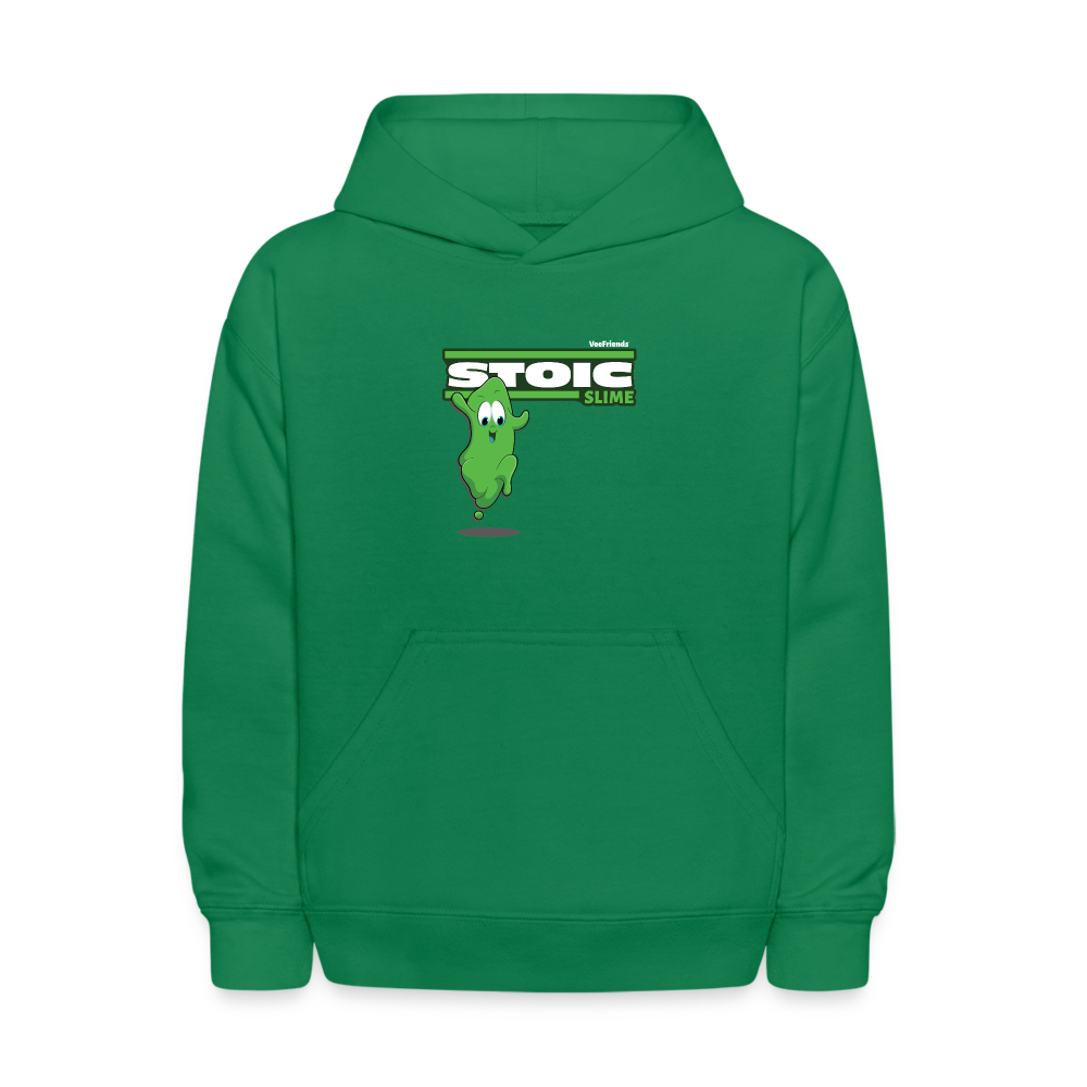 Stoic Slime Character Comfort Kids Hoodie