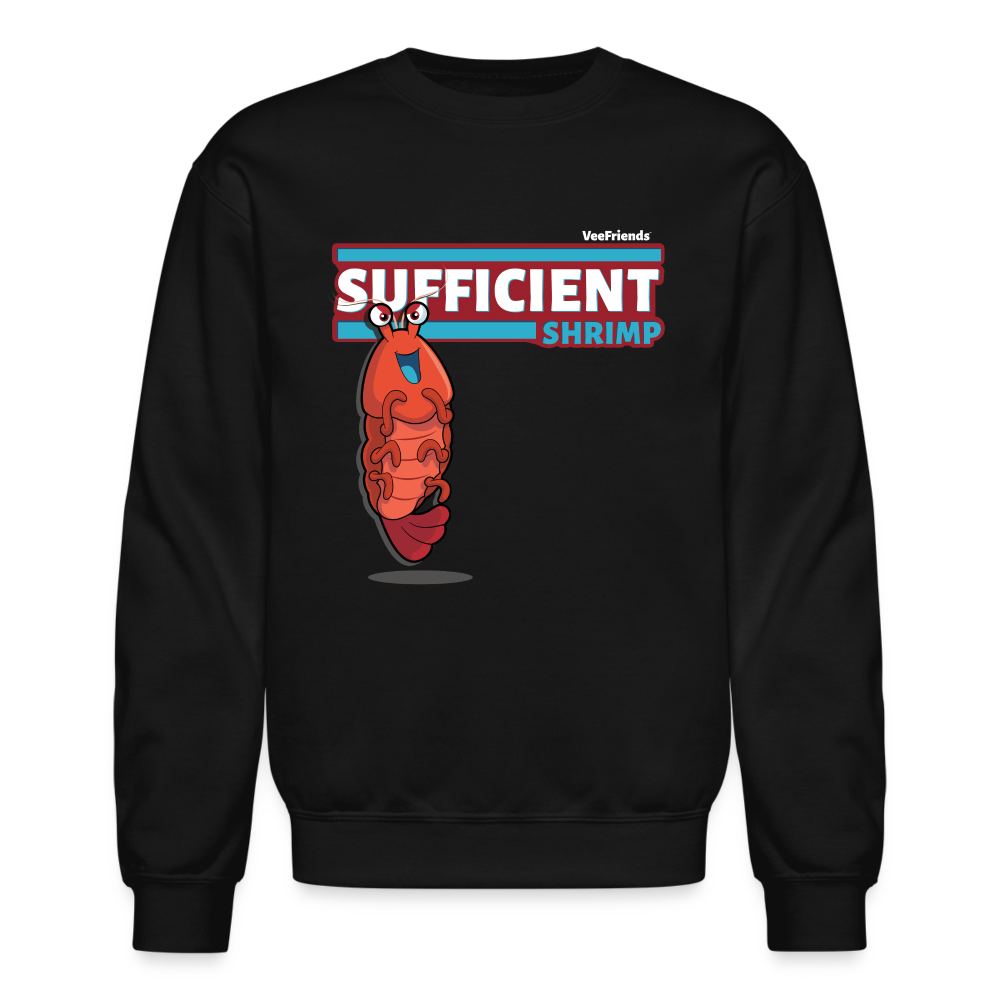 Sufficient Shrimp Character Comfort Adult Crewneck Sweatshirt