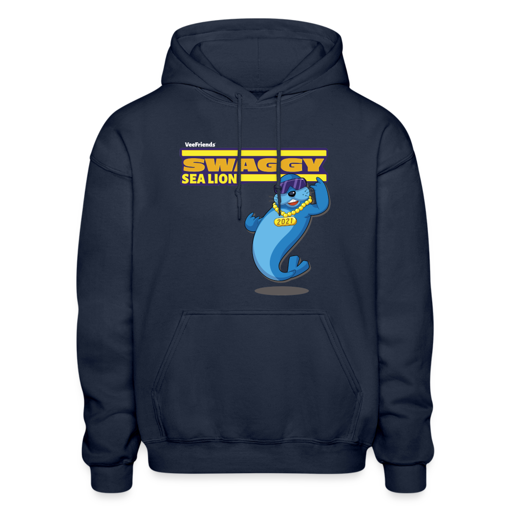 Swaggy Sea Lion Character Comfort Adult Hoodie