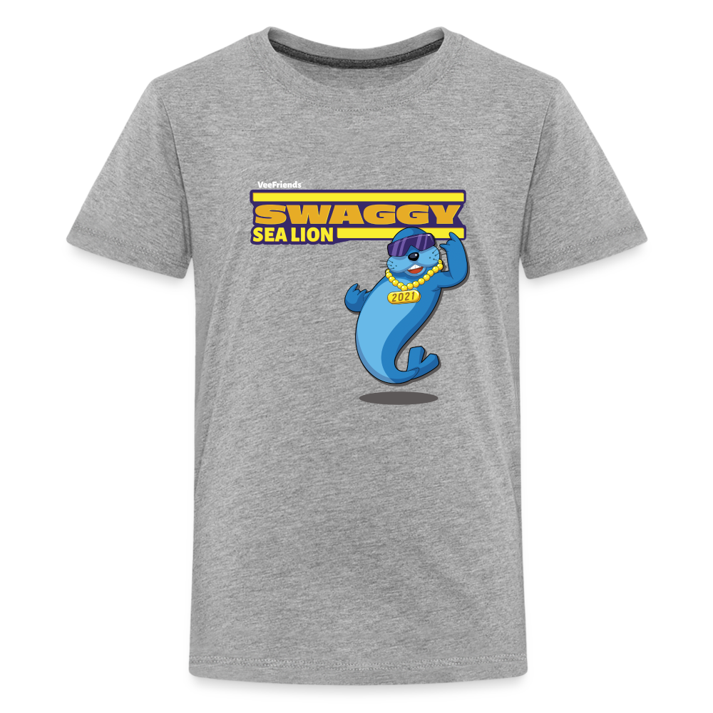 Swaggy Sea Lion Character Comfort Kids Tee