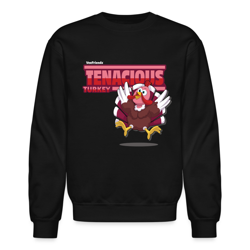 Tenacious Turkey Character Comfort Adult Crewneck Sweatshirt