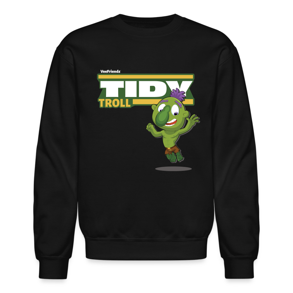 Tidy Troll Character Comfort Adult Crewneck Sweatshirt