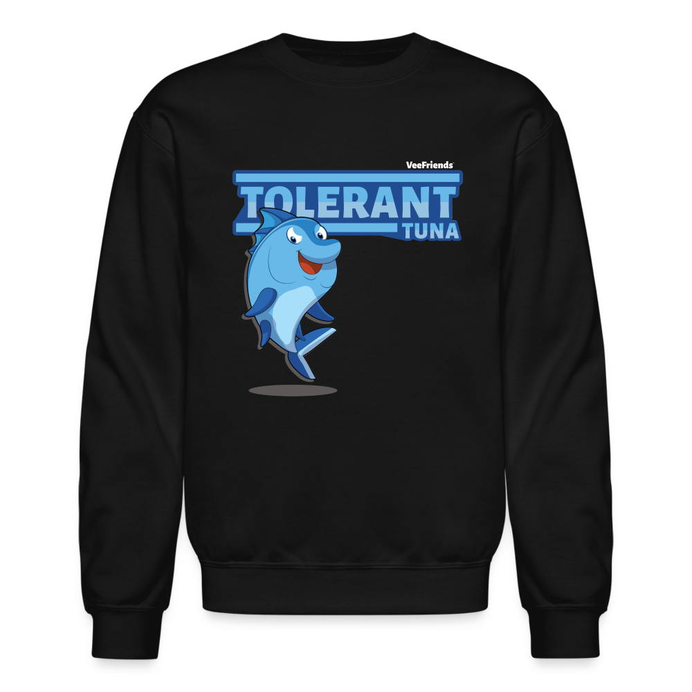 Tolerant Tuna Character Comfort Adult Crewneck Sweatshirt