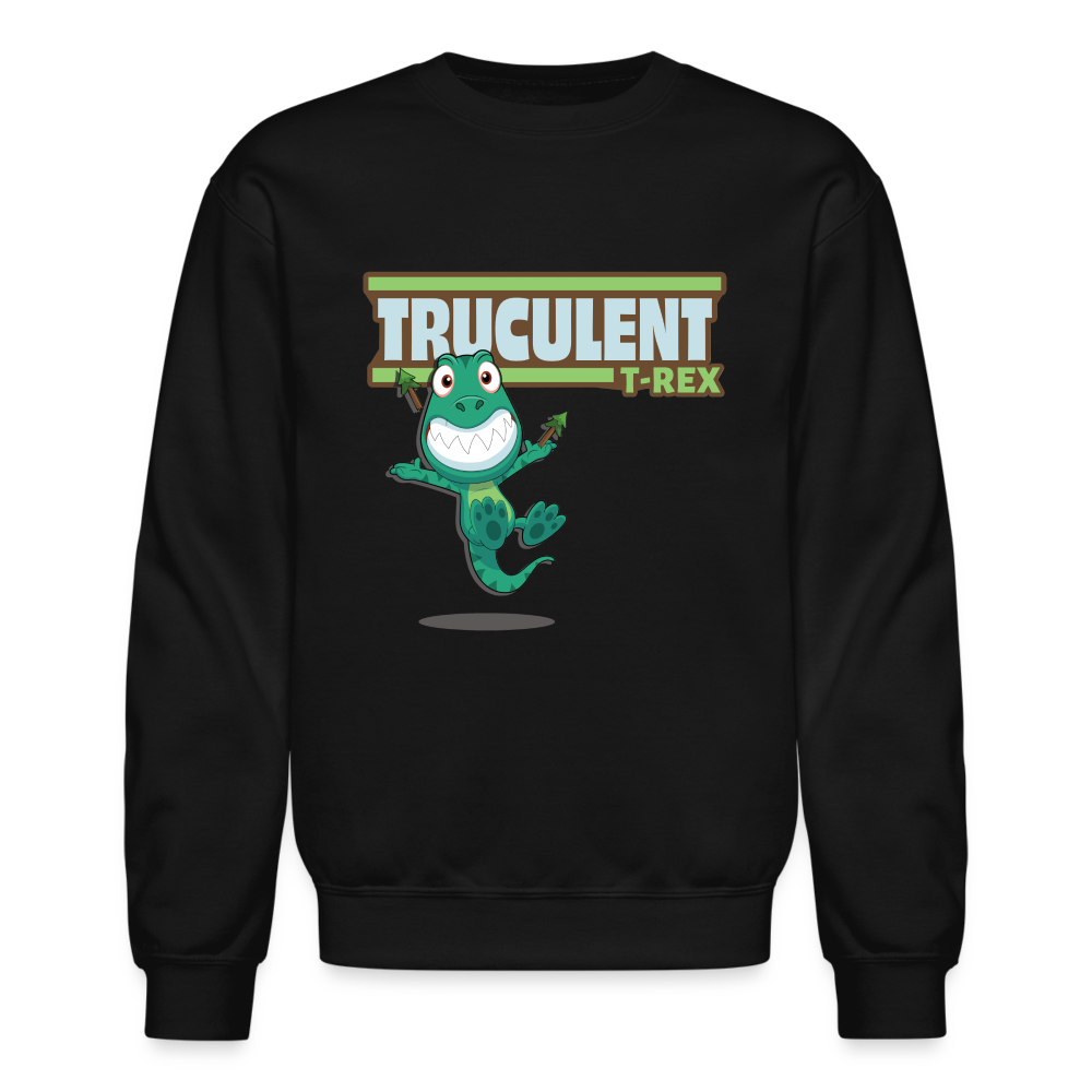 Truculent T-Rex Character Comfort Adult Crewneck Sweatshirt