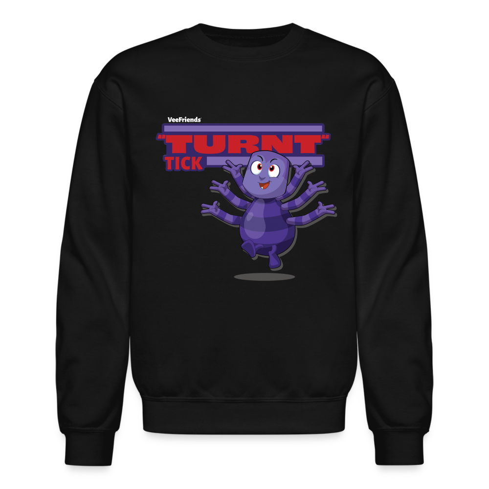 Turnt Tick Character Comfort Adult Crewneck Sweatshirt