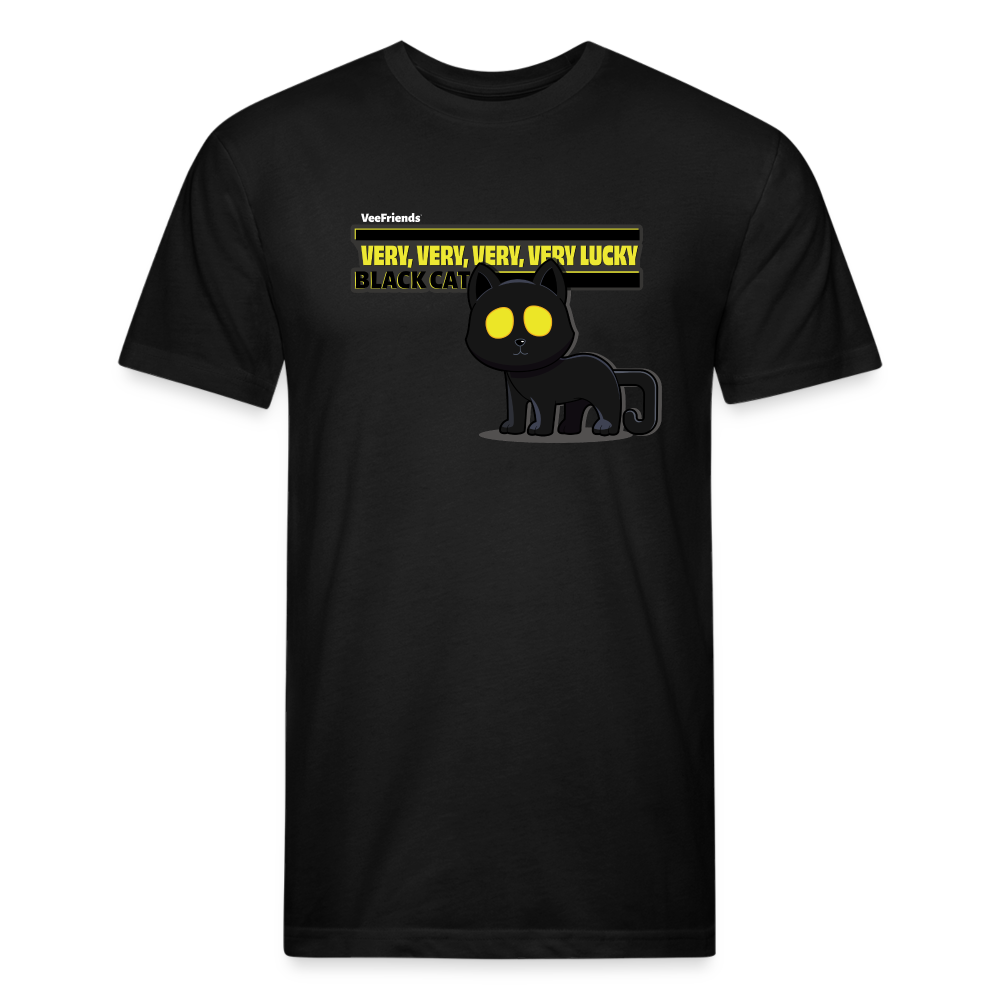Very, Very, Very, Very Lucky Black Cat Character Comfort Adult Tee
