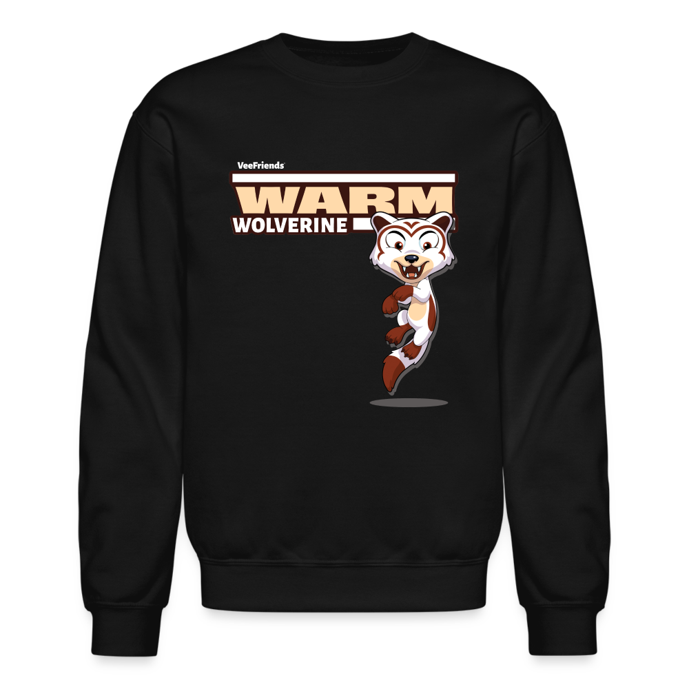Warm Wolverine Character Comfort Adult Crewneck Sweatshirt