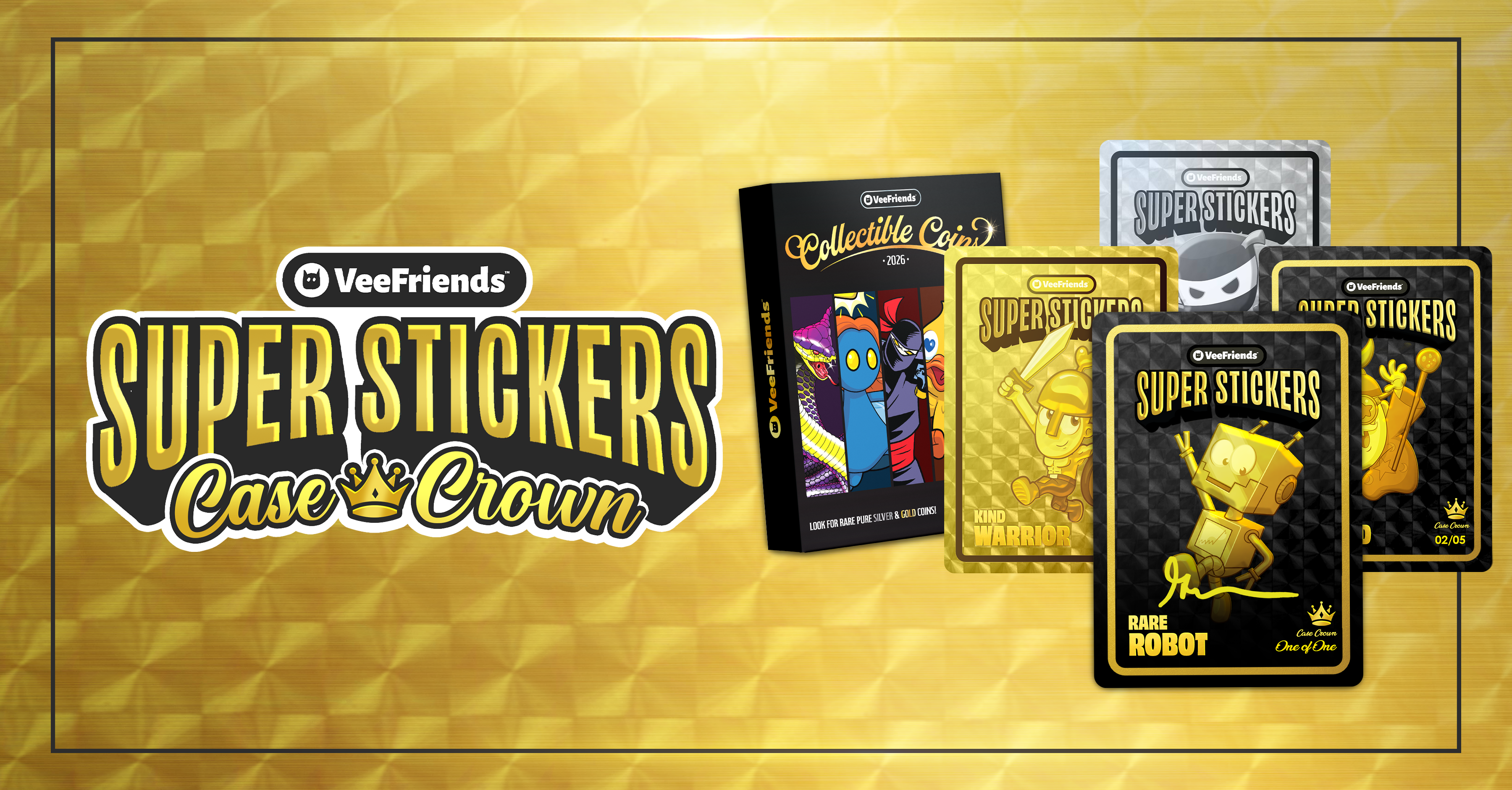 The Collectible Coins Case Crown Is The Most Exclusive Super Sticker Set Ever Made