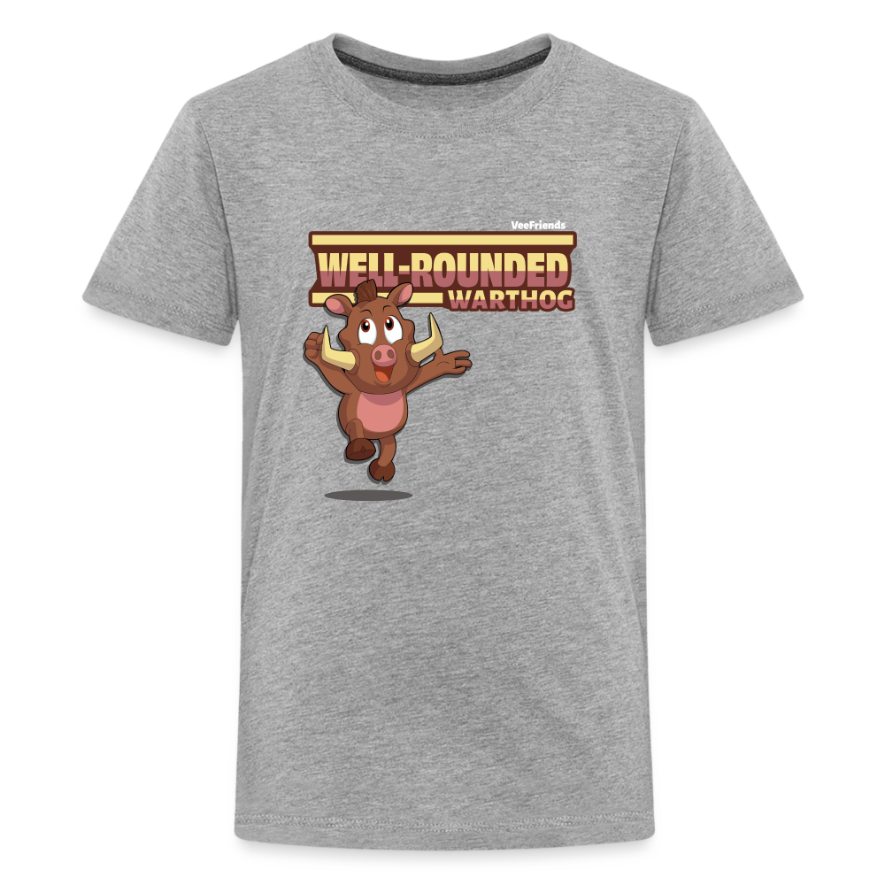 Well-Rounded Warthog Character Comfort Kids Tee