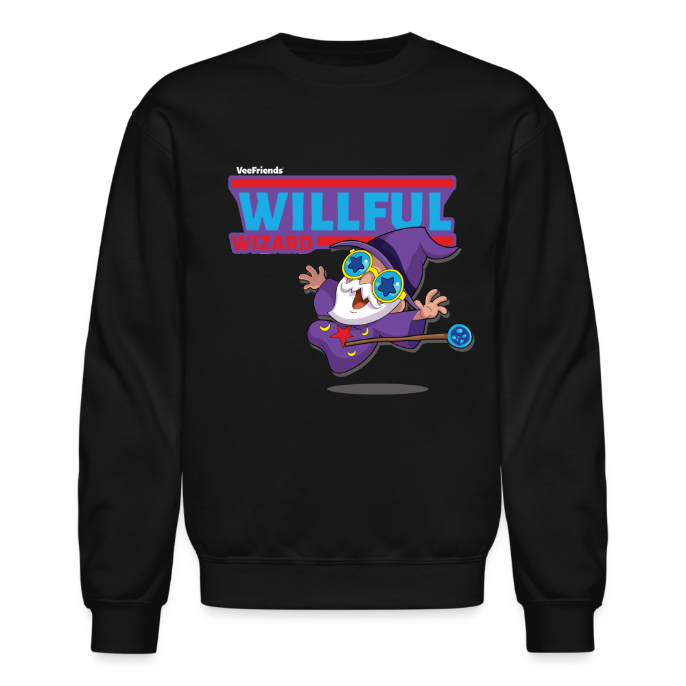 Willful Wizard Character Comfort Adult Crewneck Sweatshirt