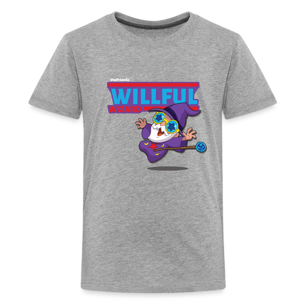Willful Wizard Character Comfort Kids Tee