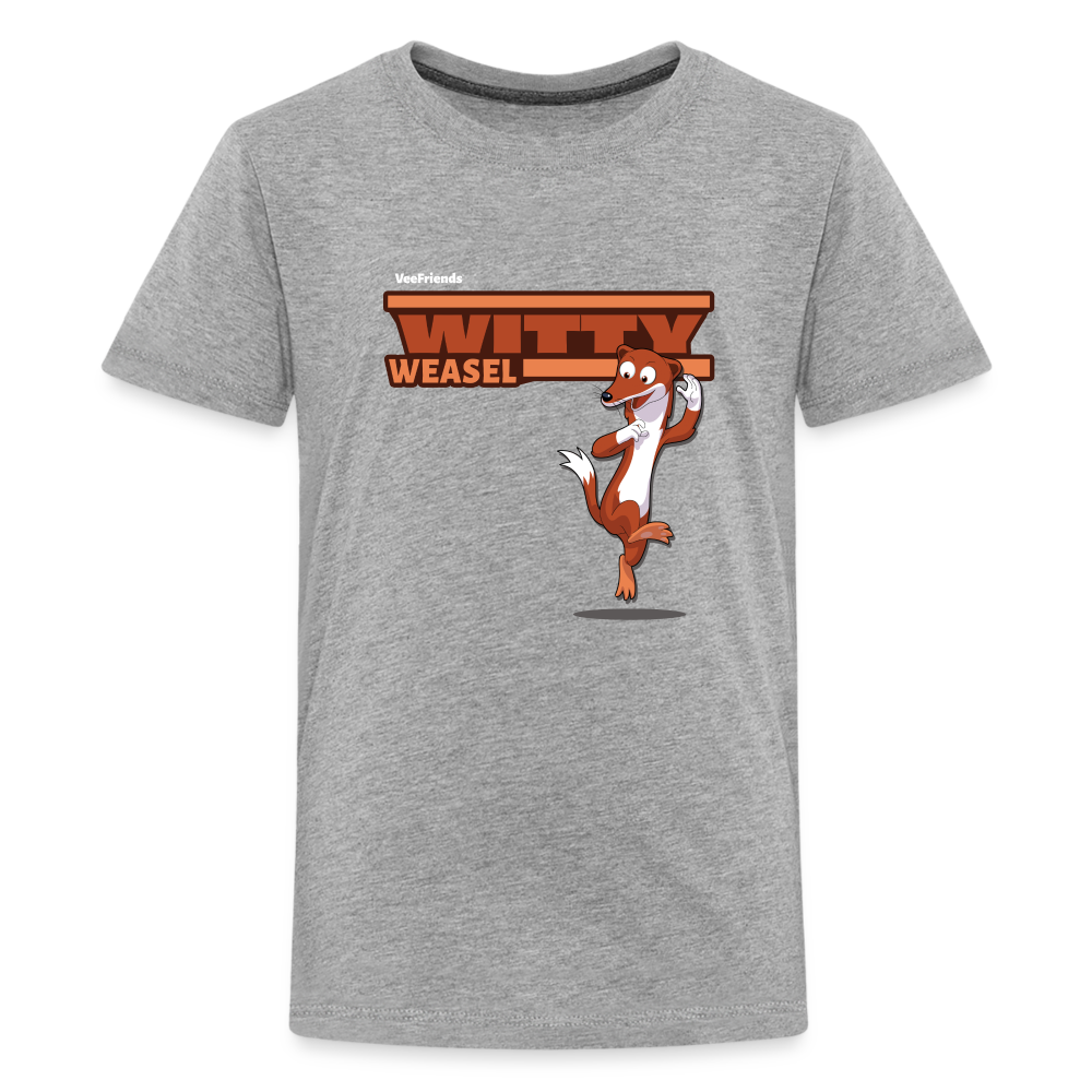 Witty Weasel Character Comfort Kids Tee