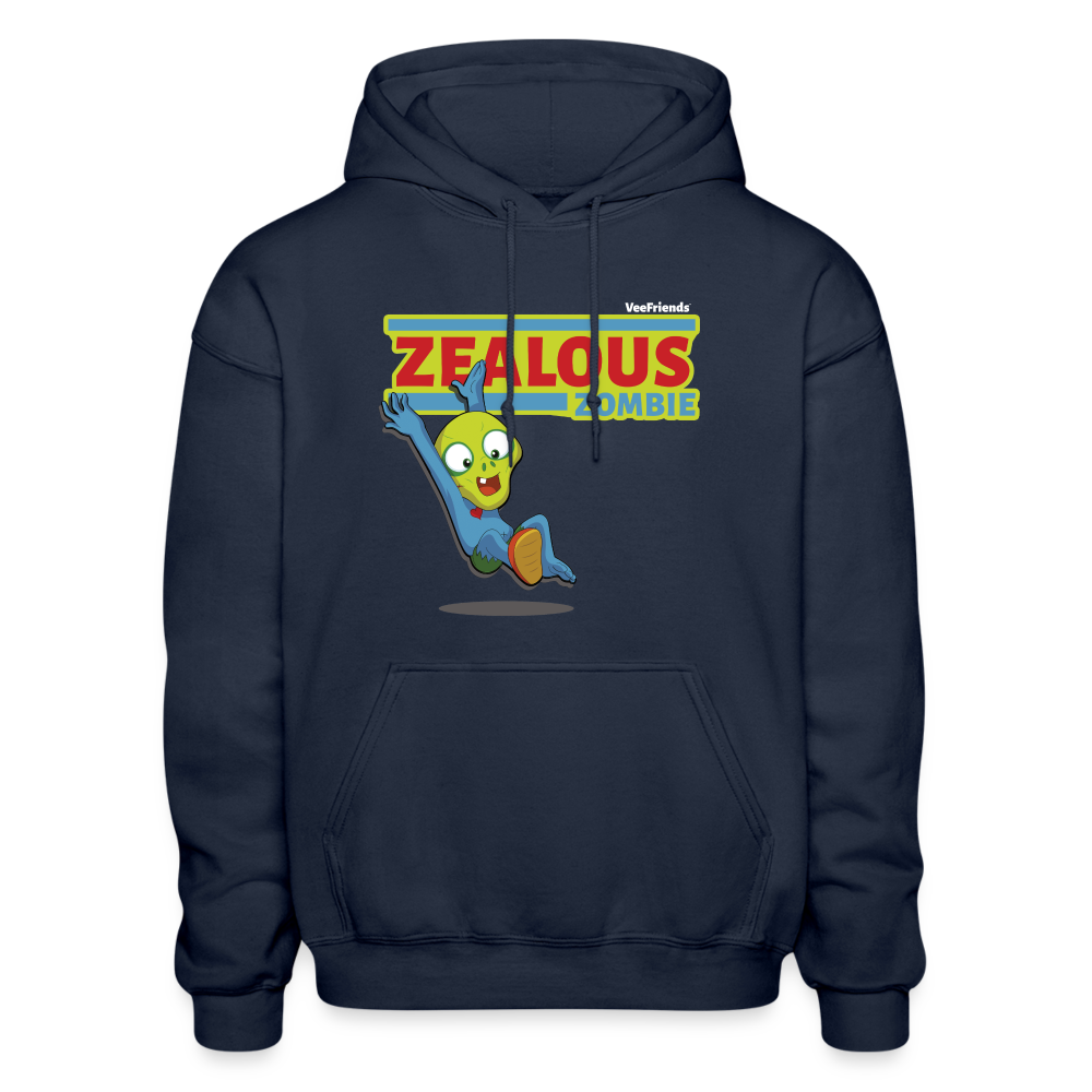 Zealous Zombie Character Comfort Adult Hoodie
