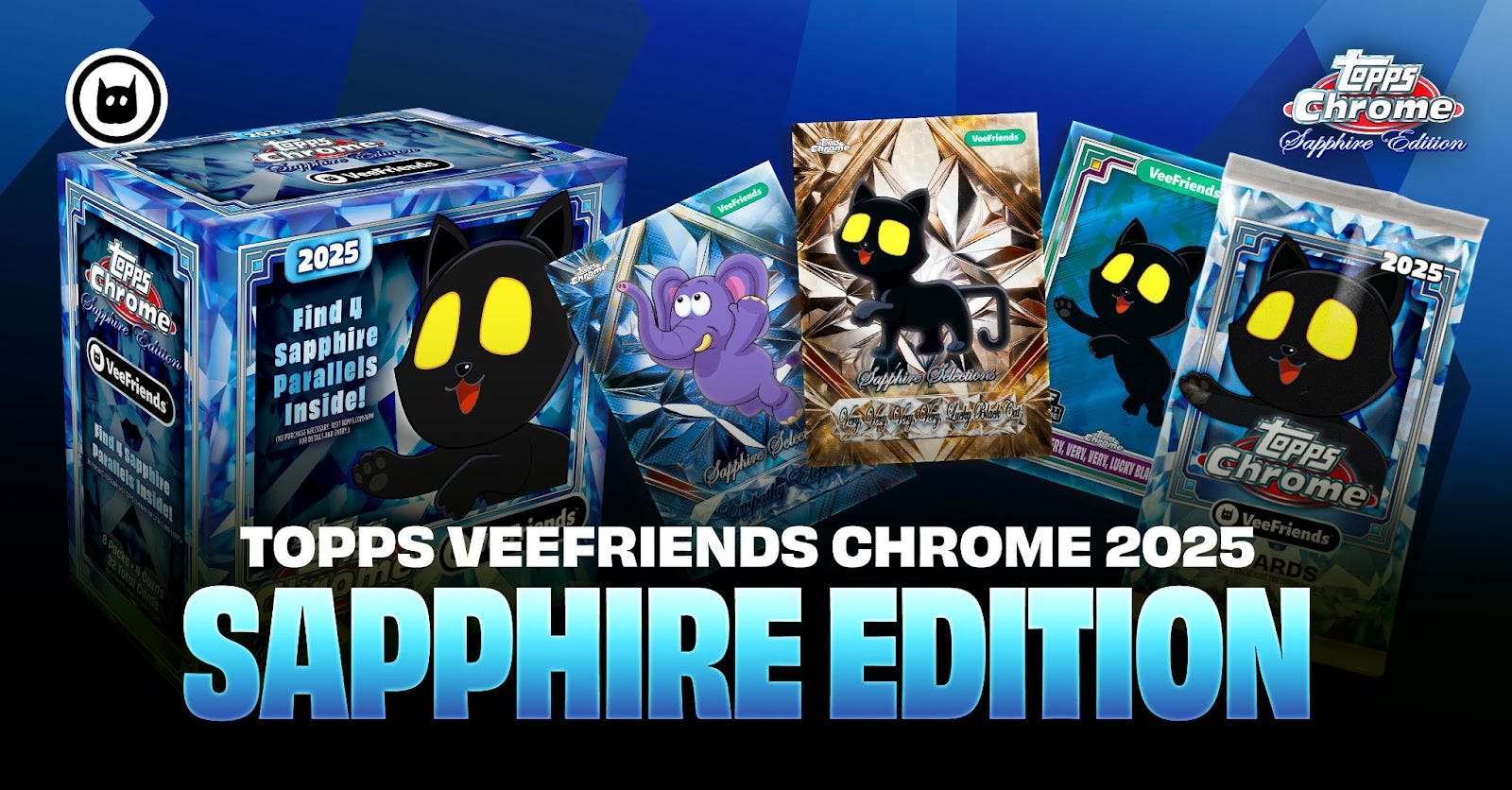 A Deeper Dive on Topps VeeFriends Chrome 2025 — Sapphire Edition