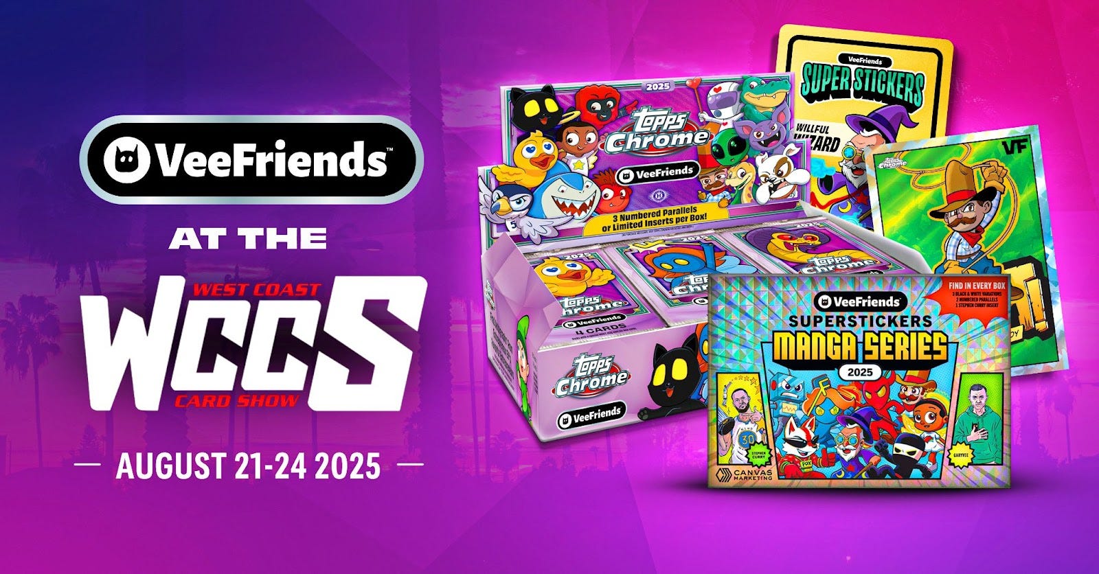 VeeFriends Heads to the West Coast Card Show 2025 | Booth B-08