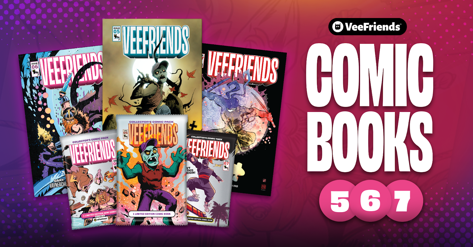 VeeFriends Unleashes Comic Books 5–7 With Limited Presale Access Before New York Comic Con 2025…