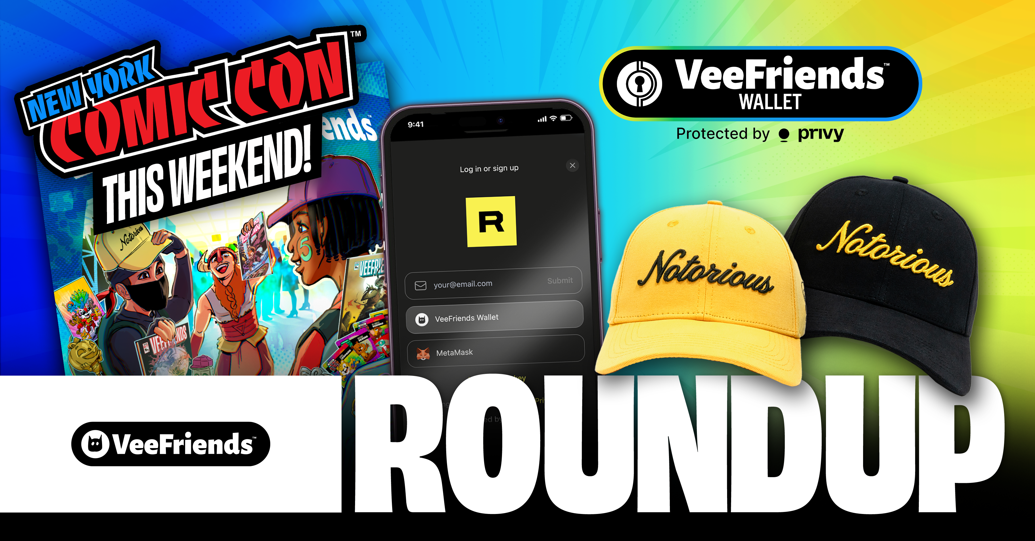 RoundUp: New York Comic Con 2025 in Action, VeeFriends Wallet, NFT Buying Made Easy… & MORE!
