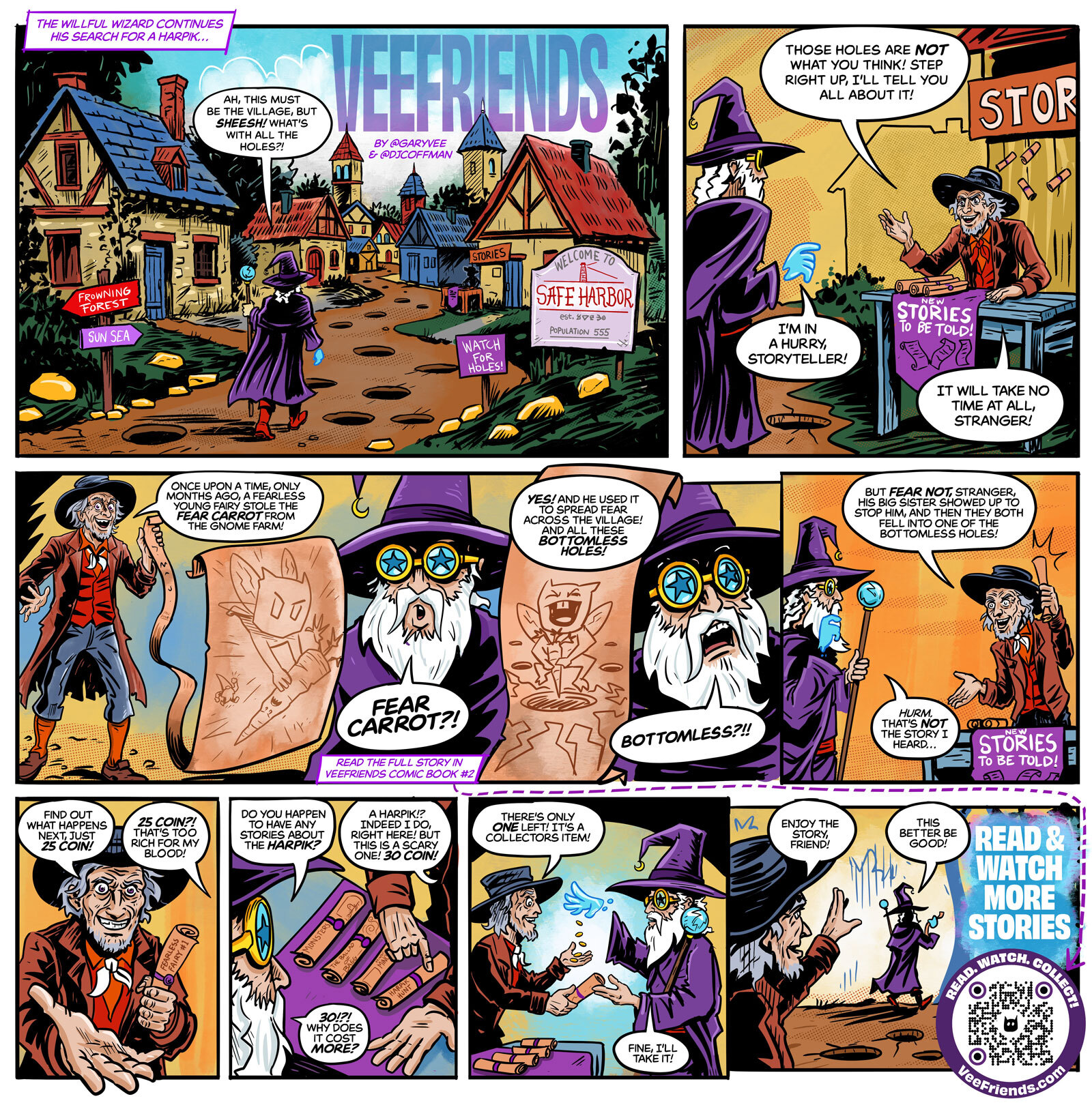 Willful Wizard Listens to a Story