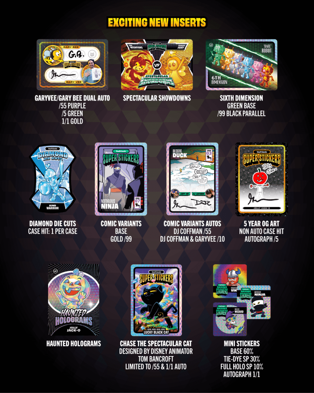 Spectacular Series Inserts