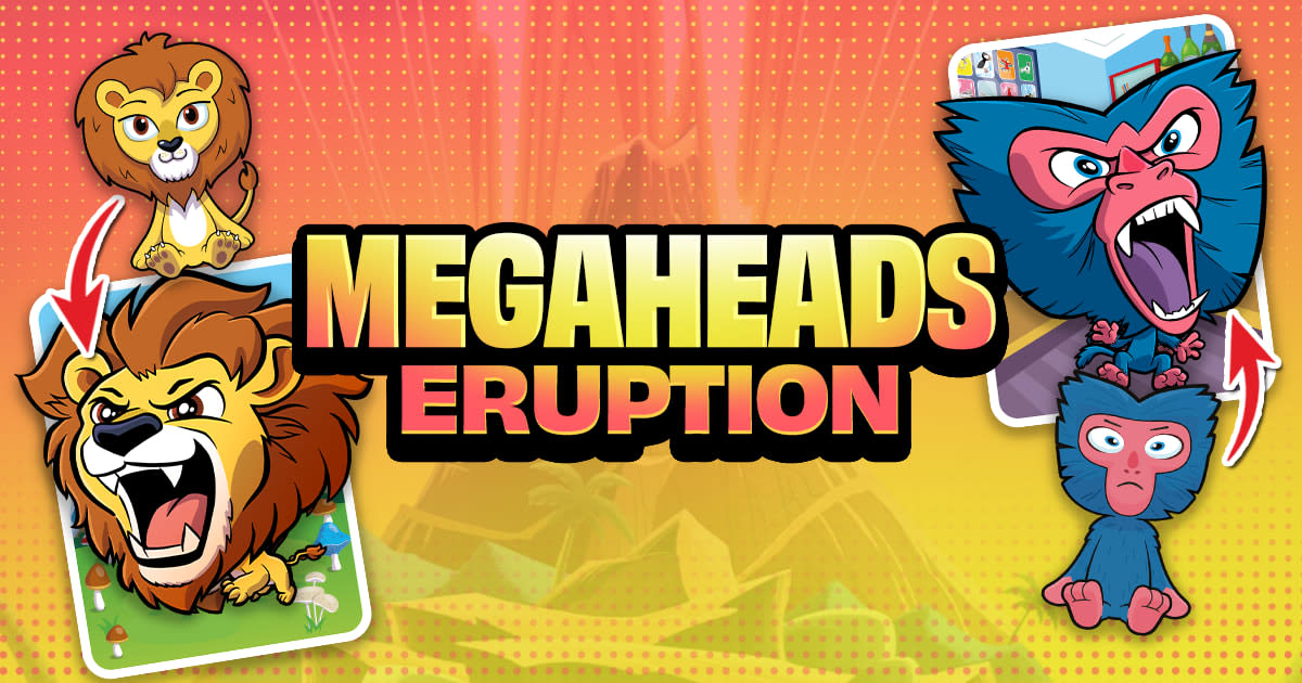 MegaHeads Pose Swap on Burn Island Ends