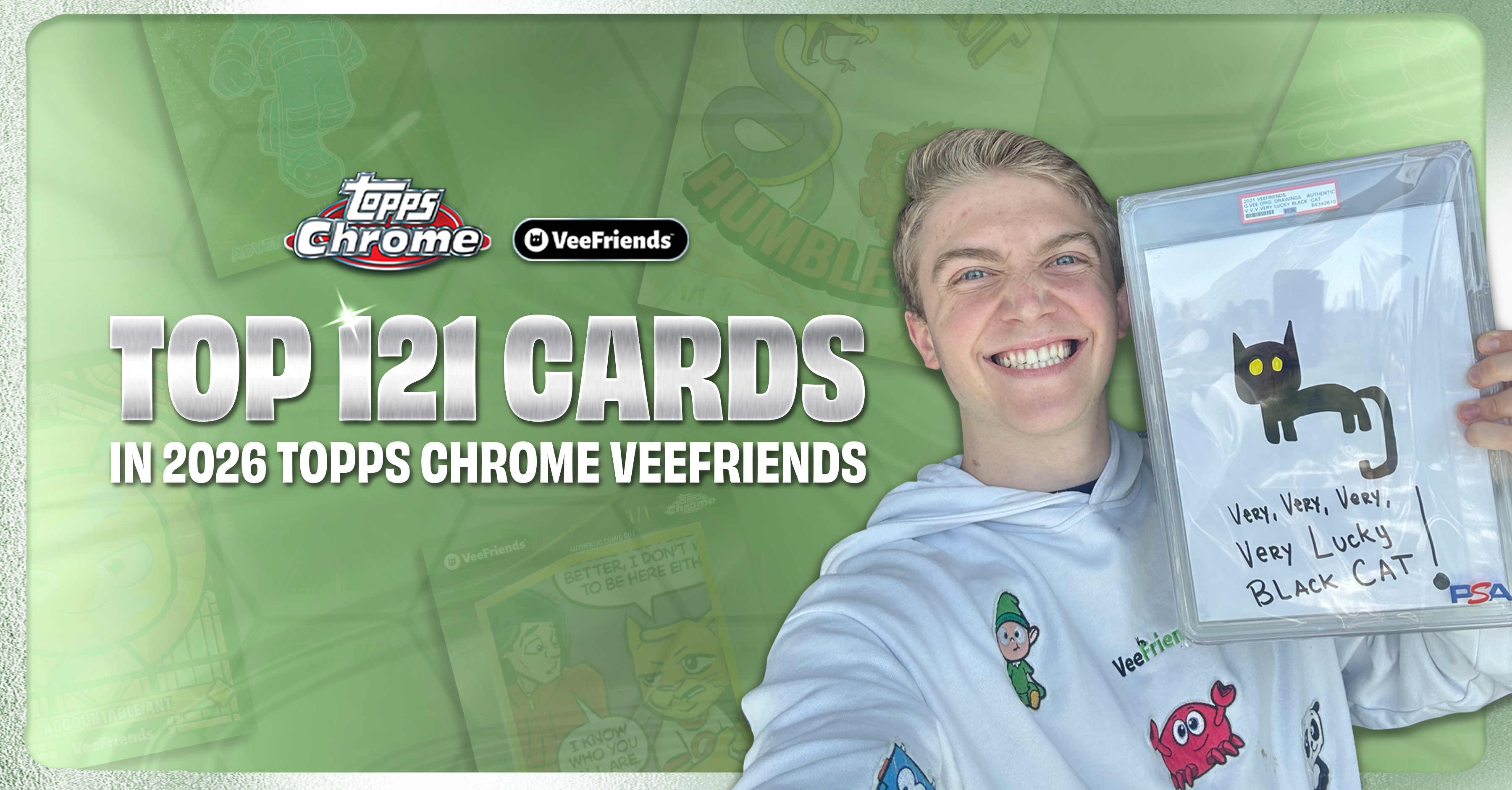 Adam Ripps’ Top 121 Cards To Pull In 2026 Topps Chrome VeeFriends
