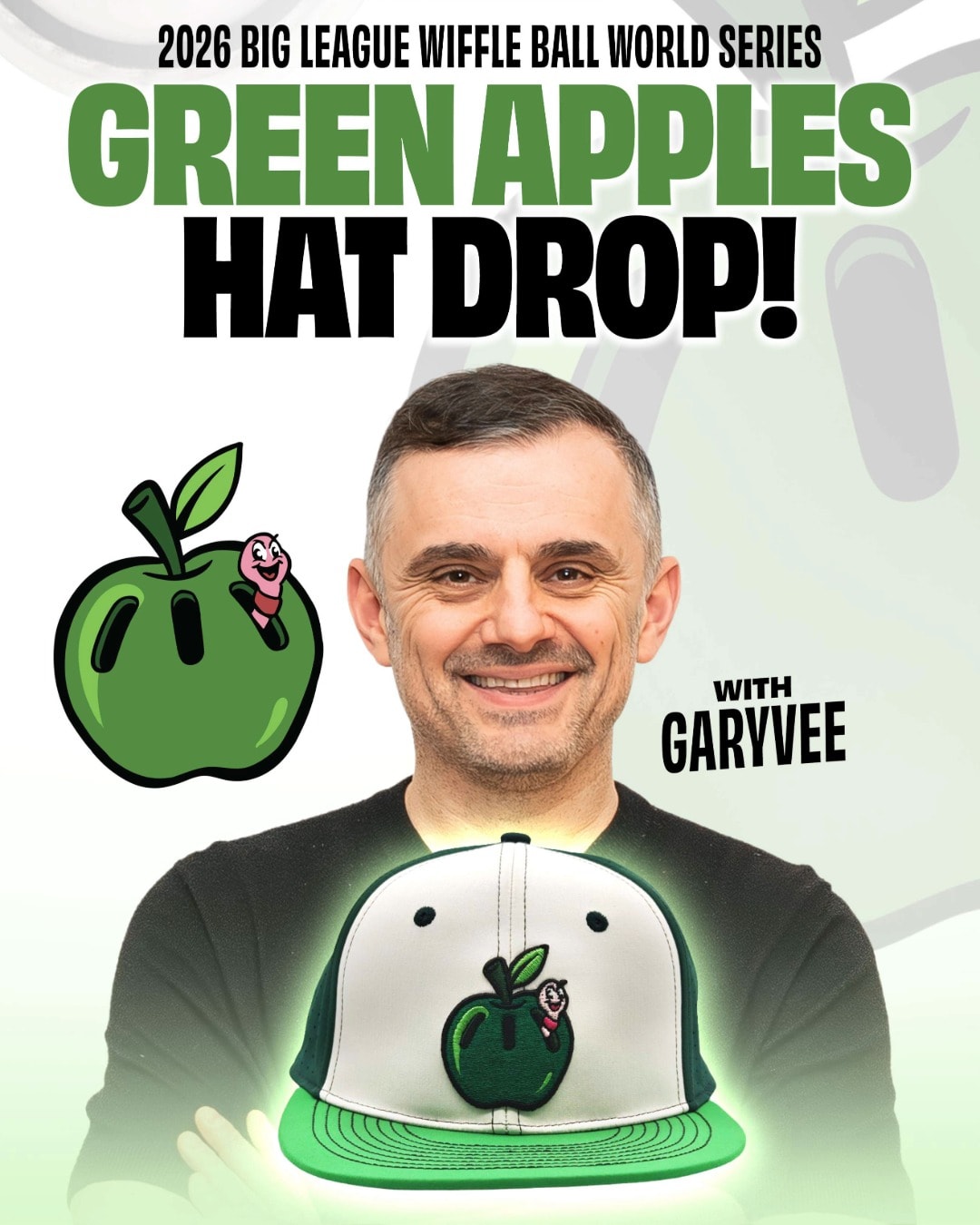 🍏 GREEN APPLES ~ WORLD SERIES HAT DROP WITH GARYVEE 🍏