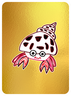 Happy Hermit Crab