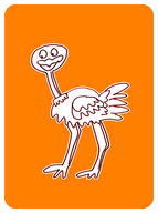Organized Ostrich