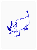 Reflective Rhinoceros