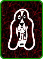 Bubble Hockey Basset Hound