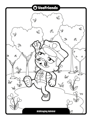Arbitraging Admiral Coloring Page
