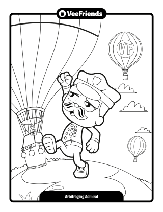 Arbitraging Admiral Coloring Page