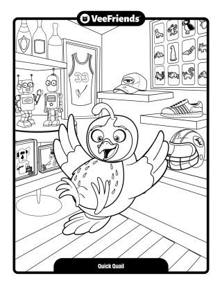 Quick Quail | VeeFriends