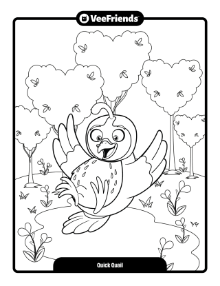 Quick Quail | VeeFriends