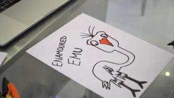 The Creation of Enamoured Emu by Gary Vaynerchuk | VeeFriends